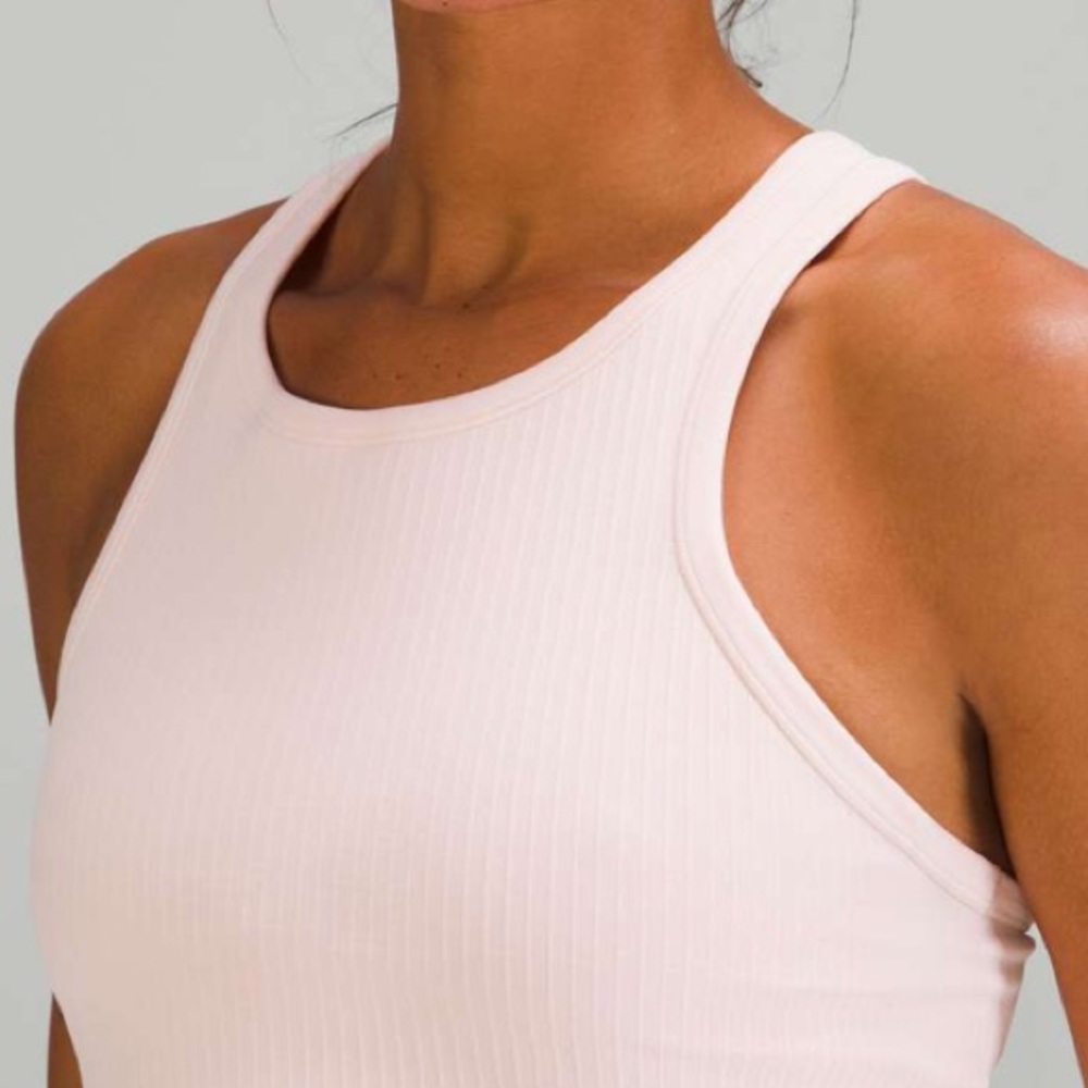 Lululemon Ebb to Street Cropped Racerback Tank Top
